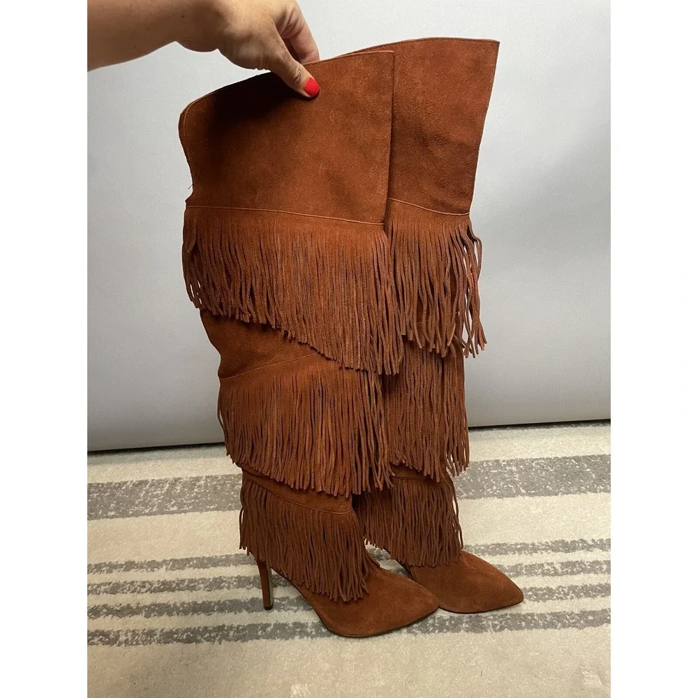 New Kristin Cavallari by Chinese Laundry CHANCE OVER THE KNEE BOOT 8.5 39